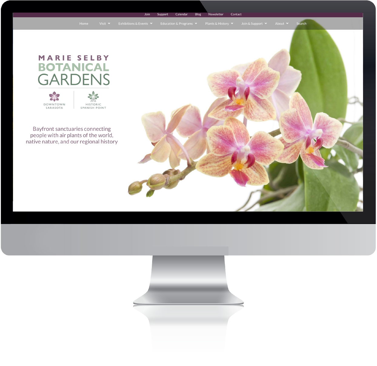 Selby Gardens Website Example