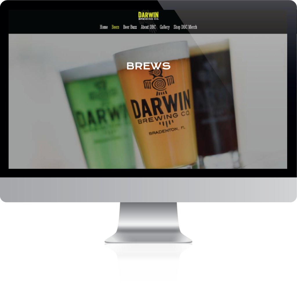 Darwin Brewery Website