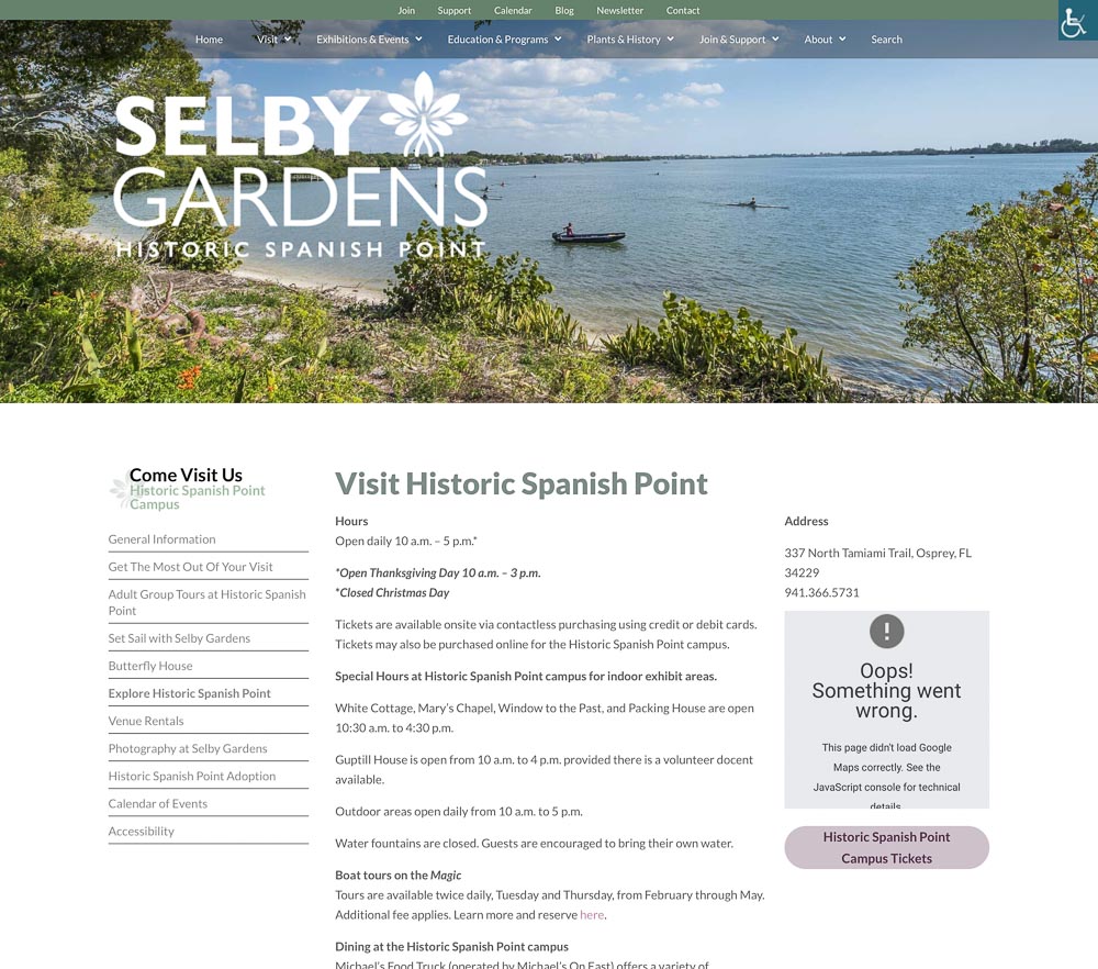Selby Gardes Website Example